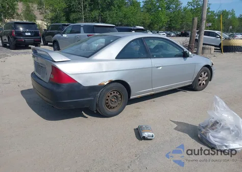 2003 Honda Civic Ex из США, поврежденный, VIN 1HGEM22903L029116